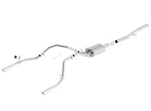 Cargar imagen en el visor de la galería, Borla 14 Silv/Sierra 1500 EC Std/CC Short 143.5in WB Touring Single Split Rear Exit Cat-Back Exhaust