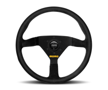 Carica l&#39;immagine nel visualizzatore di Gallery, Momo MOD78 Steering Wheel 320 mm - Black Leather/Black Spokes