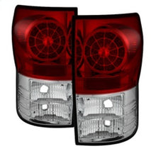 Carica l&#39;immagine nel visualizzatore di Gallery, Spyder Toyota Tundra 07-13 LED Tail lights Red Clear ALT-YD-TTU07-LED-RC