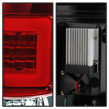 Charger l&#39;image dans la galerie, Spyder 09-14 Ford F150 V2 Light Bar LED Tail Lights - Red Clear (ALT-YD-FF15009V2-LBLED-RC)