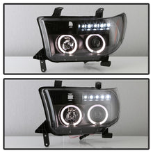 Carica l&#39;immagine nel visualizzatore di Gallery, Spyder Signature Toyota Tundra 07-13 / Sequoia 08-13 Projector Headlights - (PRO-YD-TTU07-HL-BKV2)