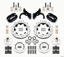 गैलरी व्यूवर में इमेज लोड करें, Wilwood Forged Dynalite Front Kit 12.19in Drilled 69-70 Impala Drum/Disc 69-82 Vette