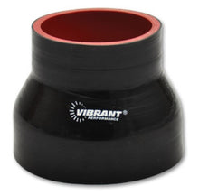 Cargar imagen en el visor de la galería, Vibrant 4 Ply Reducer Coupling 5in x 4in x 4.5in Long (BLACK)