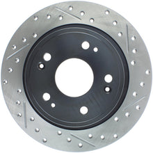 गैलरी व्यूवर में इमेज लोड करें, StopTech 09-10 Acura TSX / 08-10 Honda Accord Coupe/05-10 Sedan Left Rear Slotted &amp; Drilled Rotor