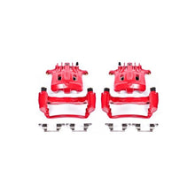 Carica l&#39;immagine nel visualizzatore di Gallery, Power Stop 2000 Ford Excursion Rear Red Calipers w/Brackets - Pair