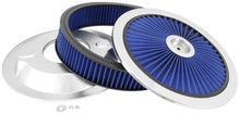 Cargar imagen en el visor de la galería, Spectre ExtraFlow HPR Air Cleaner Assembly 14in. x 3in. - Blue