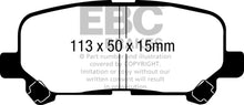 Charger l&#39;image dans la galerie, EBC 07-13 Acura MDX 3.7 Ultimax2 Rear Brake Pads