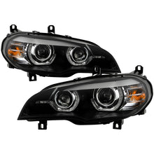 Laden Sie das Bild in den Galerie-Viewer, Spyder BMW X5 E70 07-10 Xenon/HID AFS High-Power LED Headlights - Black PRO-YD-BMWE7007AFSHIDAP-BK