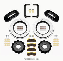 Carica l&#39;immagine nel visualizzatore di Gallery, Wilwood TX6R Front Kit 15.50in Black 2004-08 Ford F150 - 4WD