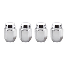 Laden Sie das Bild in den Galerie-Viewer, McGard Hex Lug Nut (Cone Seat) M12X1.25 / 13/16 Hex / 1.28in. Length (4-Pack) - Chrome