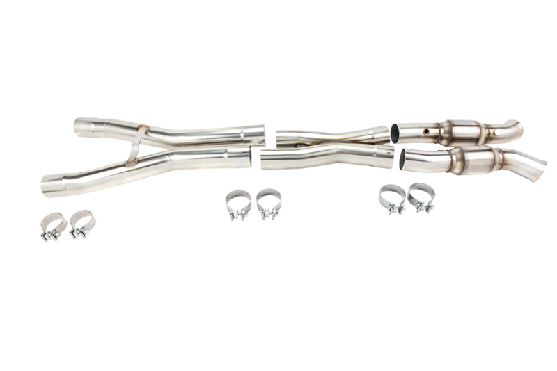 Kooks 06-13 Chevrolet Corvette Z06 ZR1 Header and Green Catted Connection Kit-3in x 3in X-Pipe