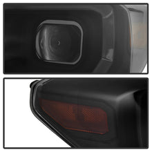 Carica l&#39;immagine nel visualizzatore di Gallery, xTune 16-18 Toyota Tacoma SR/SR5 DRL Proj Headlights w/Turn Signal - Blk Smk (PRO-JH-TTA16-SR-BSM)