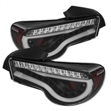 Charger l&#39;image dans la galerie, Spyder Scion FRS 12-14/Subaru BRZ 12-14 Light Bar LED Tail Lights Black ALT-YD-SFRS12-LBLED-BK