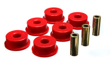 Carica l'immagine nel visualizzatore di Gallery, Energy Suspension 10 Chevy Camaro Red Rear Differential Carrier Bushing Set