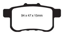 Charger l&#39;image dans la galerie, EBC 09-14 Acura TSX 2.4 Greenstuff Rear Brake Pads