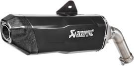AKRAPOVIC Muffler - Black - Titanium S-B8SO8HFBFCTBL