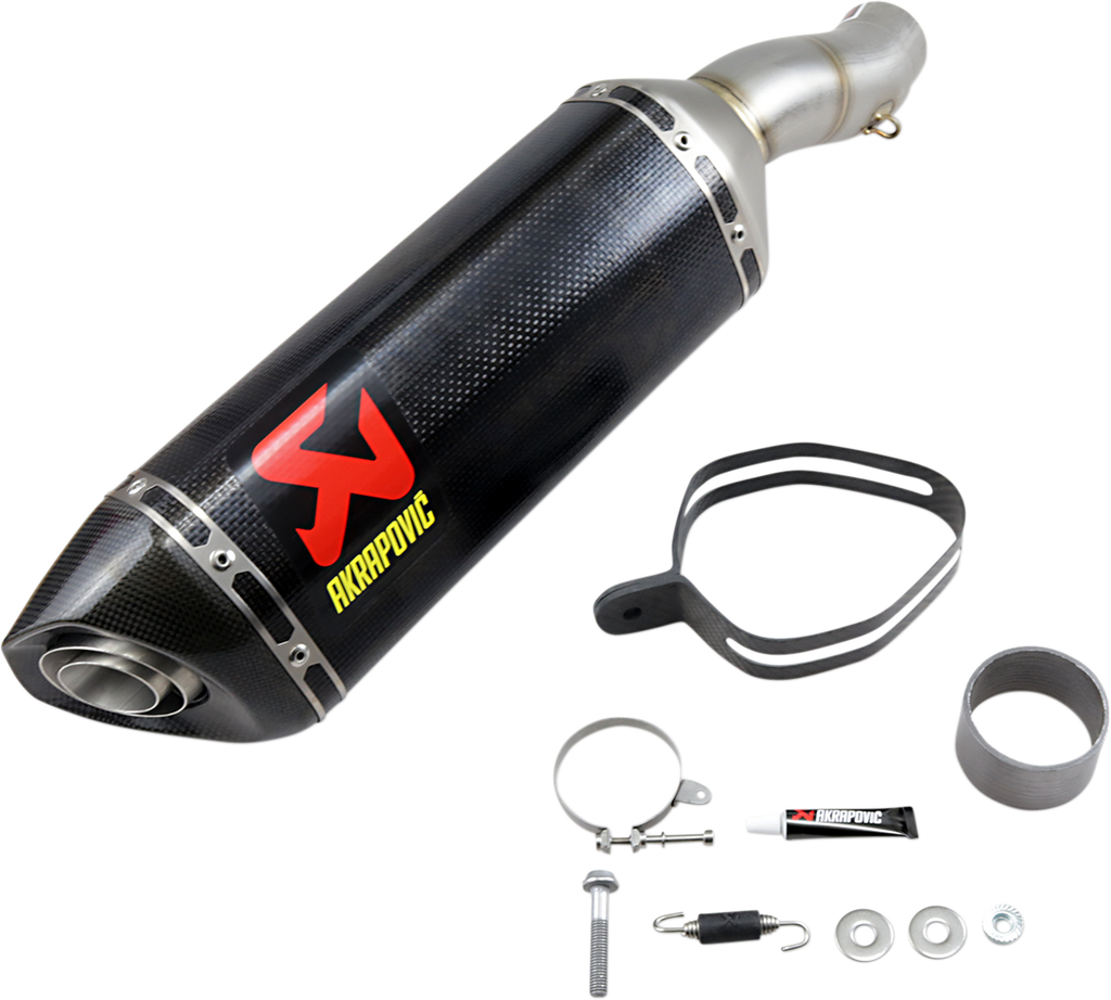 AKRAPOVIC Slip-On Line Muffler - Carbon Fiber S-K6SO7-ZC