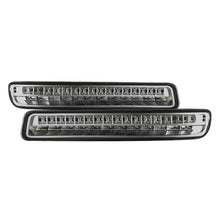 Laden Sie das Bild in den Galerie-Viewer, xTune 99-06 GMC Sierra (Excl Denali) Full LED Bumper Lights - Chrome (CBL-GSI99-LED-C)