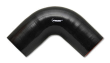 Charger l&#39;image dans la galerie, Vibrant 90 Degree Silicone Elbow 2.375in ID x 5.00in Leg Length - Black