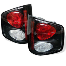 Carica l&#39;immagine nel visualizzatore di Gallery, Spyder Chevy S10 94-04/GMC Sonoma 94-04/Isuzu Hombre 96-00 Euro Tail Lights Blk ALT-YD-CS1094-BK