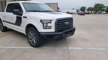 Carica l'immagine nel visualizzatore di Gallery, Road Armor 15-17 Ford F150 SPARTAN Front Bumper - Tex Blk