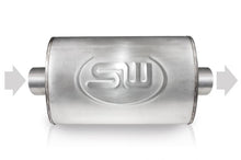 Carica l'immagine nel visualizzatore di Gallery, Stainless Works 2.25in ID CENTER INLET/ 2.25in OD CENTER OUTLET 4inX8in
