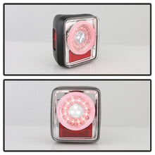 Charger l&#39;image dans la galerie, Spyder 19-20 Jeep Wrangler - Full LED Tail Lights - Seq Turn Signal - Chrome ALT-YD-JW19-SEQ-C