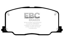 Carica l&#39;immagine nel visualizzatore di Gallery, EBC 90-91 Lexus ES250 2.5 Yellowstuff Front Brake Pads