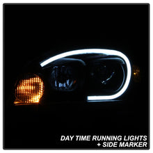 Carica l&#39;immagine nel visualizzatore di Gallery, xTune 06-13 Chevrolet Impala LED Light Bar Headlights - Black Smoke (PRO-JH-CIM06-LB-BSM)