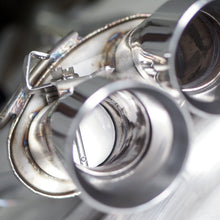 गैलरी व्यूवर में इमेज लोड करें, Stainless Works 18+ Ford Mustang GT Redline Cat-Back Performance Connect H-Pipe w/ Active Valves