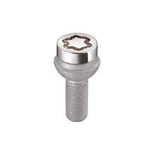 Laden Sie das Bild in den Galerie-Viewer, McGard Wheel Lock Bolt Set - 4pk. (Radius Seat) M14X1.5 / 17mm Hex / 27.0mm Shank Length - Chrome