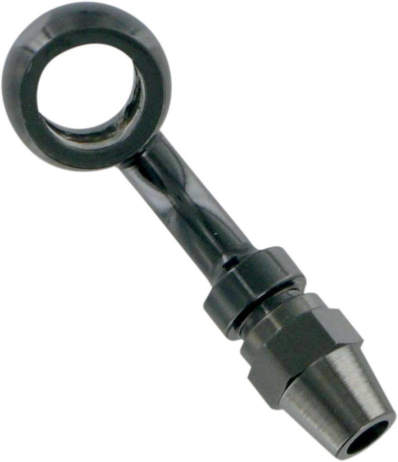RUSSELL PS2 Banjo Fitting - 7/16" - 35? -  Black R43483B