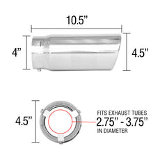 Cargar imagen en el visor de la galería, Spectre Exhaust Tip 4-1/2in. OD / Slant
