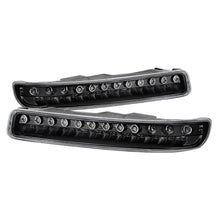 Cargar imagen en el visor de la galería, Xtune GMC Sierra 99-06 Full LED Bumper Lights Black CBL-JH-GS99-LED-BK