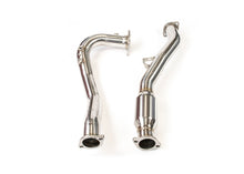 Carica l'immagine nel visualizzatore di Gallery, Invidia 15-21 Subaru WRX w/ Manual Transmission J-Pipe With Bottom High Flow Cat Down Pipe