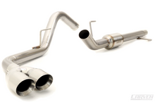 Carica l&#39;immagine nel visualizzatore di Gallery, Carven 15-20 Ford F-150 5.0L Competitor Series Cat-Back w/R-Series Muf. &amp; 4in. Dual Tip - Polished