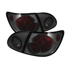 Carica l&#39;immagine nel visualizzatore di Gallery, Spyder Toyota Corolla 03-08 Euro Style Tail Lights Smoke ALT-YD-TC03-SM