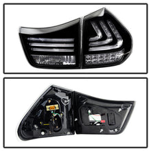 Carica l&#39;immagine nel visualizzatore di Gallery, Spyder Lexus RX330/RX350 04-09 LED Tail Lights Black ALT-YD-LRX04-LED-BK