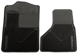 Husky Liners 2008-2010 Ford F-250/F-350/F-450 SuperDuty Heavy Duty Black Front Floor Mats