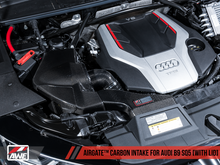 Charger l&#39;image dans la galerie, AWE Tuning Audi B9 SQ5 3.0T AirGate Carbon Fiber Intake w/ Lid