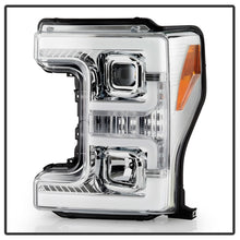गैलरी व्यूवर में इमेज लोड करें, Spyder Ford F-250/F-350/F450 Super Duty 17-18 Projector Headlights Chrome PRO-YD-FS17-SBSEQ-C
