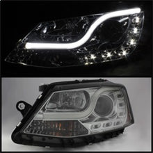 गैलरी व्यूवर में इमेज लोड करें, Spyder Volkswagen Jetta 11-14 Projector Headlights Halogen Light Tube DRL Smke PRO-YD-VJ11-LTDRL-SM