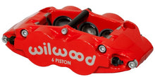 गैलरी व्यूवर में इमेज लोड करें, Wilwood Caliper-Narrow Superlite 6R-LH - Red 1.62/1.12/1.12in Pistons 1.10in Disc