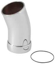 Charger l&#39;image dans la galerie, Spectre Universal Intake Elbow Tube (ABS) w/Collar 3in. OD / 22 Degree - Chrome