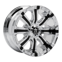 Carica l'immagine nel visualizzatore di Gallery, RBP 94R 20x10 6x135/139.7 BP / 4.5 BS / -25mm Offset 87mm CB Chrome w/Black Inserts Wheel