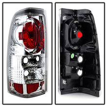 Laden Sie das Bild in den Galerie-Viewer, Spyder Chevy Silverado 1500/2500 99-02 (Not Stepside) Euro Style Tail Lights Chrm ALT-YD-CS99-C