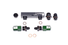 Cargar imagen en el visor de la galería, Radium Engineering Bosch Pumps 4 Port Manifold Reuses Check Valves - Universal