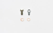 गैलरी व्यूवर में इमेज लोड करें, Wilwood Fitting Kit -3 Male w/ 3/8-24 Banjo Bolt (For Banjo Outlet Master Cylinders)