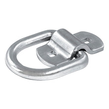 Load image into Gallery viewer, Curt 3in x 3in Surface-Mounted Tie-Down D-Ring (3600lbs Clear Zinc)