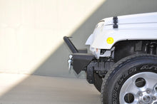 गैलरी व्यूवर में इमेज लोड करें, DV8 Offroad 07-18 Jeep Wrangler JK/JL FS-7 Mid Length Steel Front Bumper w/ LED Lights